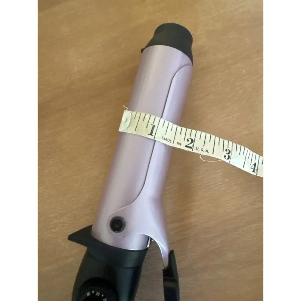 Remington Anti-Static 1.5-Inch Clipped Curling Iron Titanium Ceramic Barrel